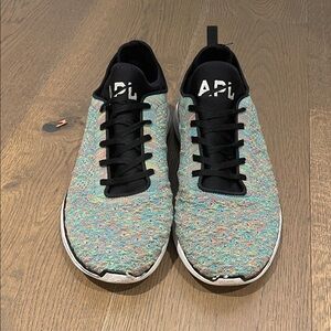 APL Techloom Phantom Hybrid Flyknit Men’s Running Sneakers Multicolor Size 12